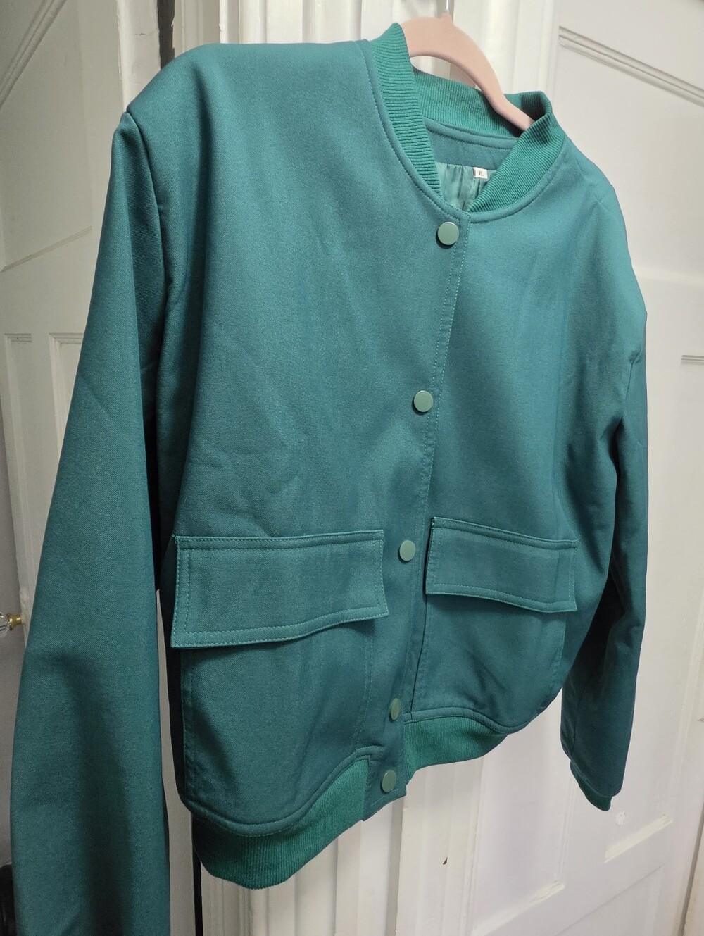 Children's Teal Bomber Jacket - Brand Unspecified